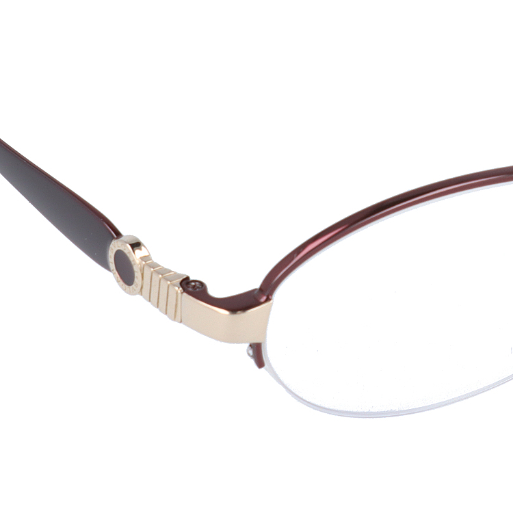 BVLGARI ブルガリ メガネ 眼鏡 度入り 2015T リムレス ケース付き 