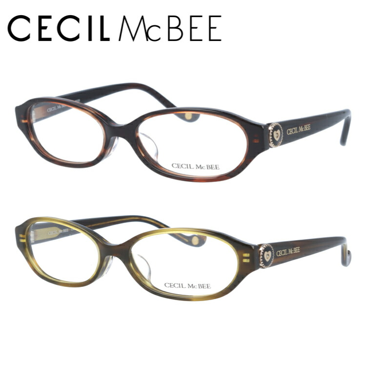 No.1187メガネ　CECIL McBEE【度数入り込み価格】 CECIL McBEE メガネ 度付き レディース セシルマクビー 眼鏡 CMF
