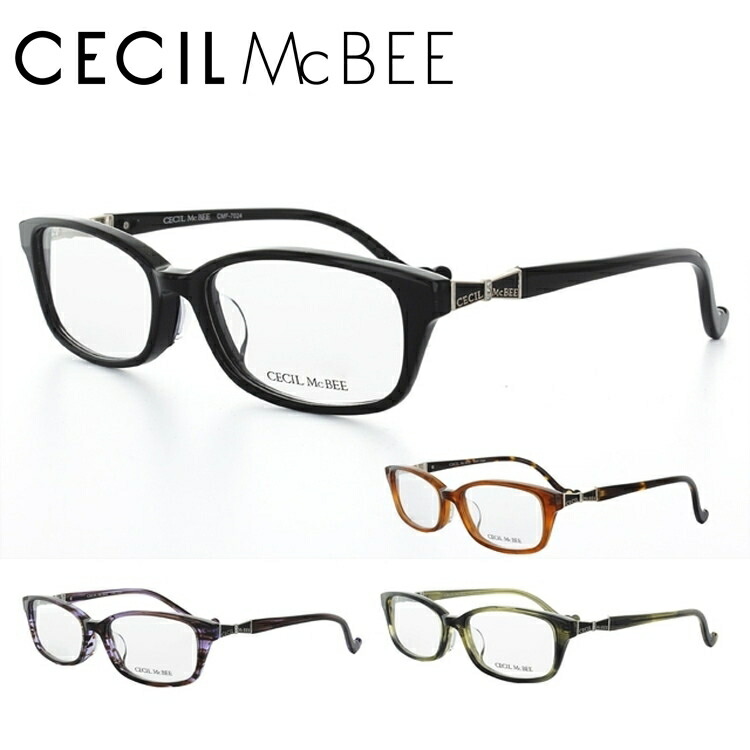 CECIL McBEE（セシルマクビー） 伊達 度付き 度入り メガネ 眼鏡 