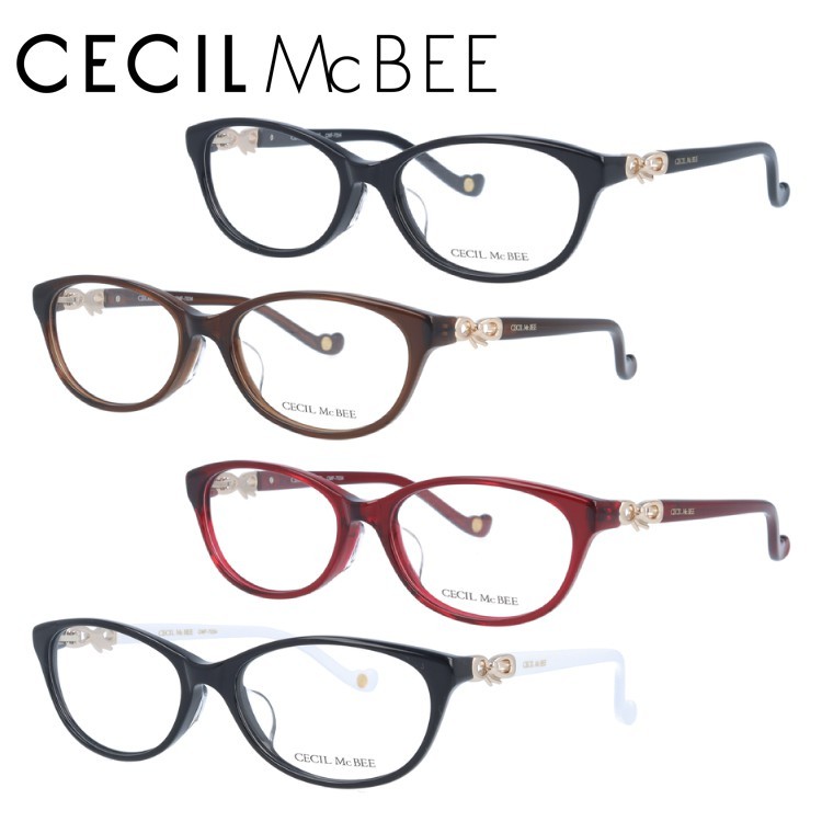 CECIL McBEE セシルマクビー CECILMcBEE 伊達 メガネ 度付き 度