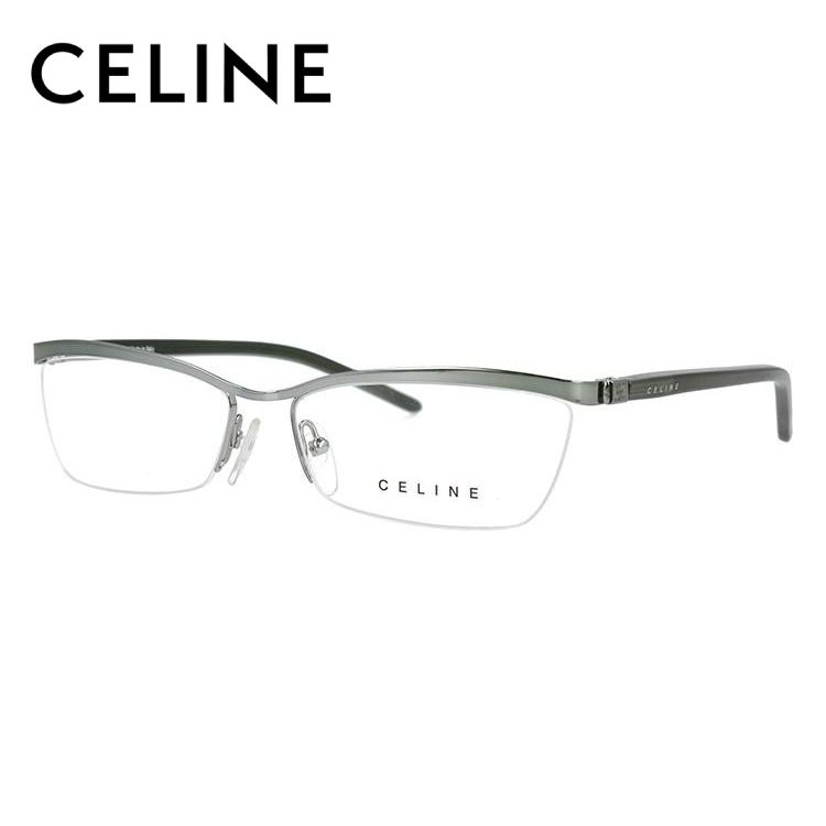 セリーヌ フレーム 伊達 度付き 度入り メガネ 眼鏡 CELINE VC1242M 55サイズ 0SD7 レディース メタル/スクエア プレゼント ギフト｜brand-sunglasshouse｜02