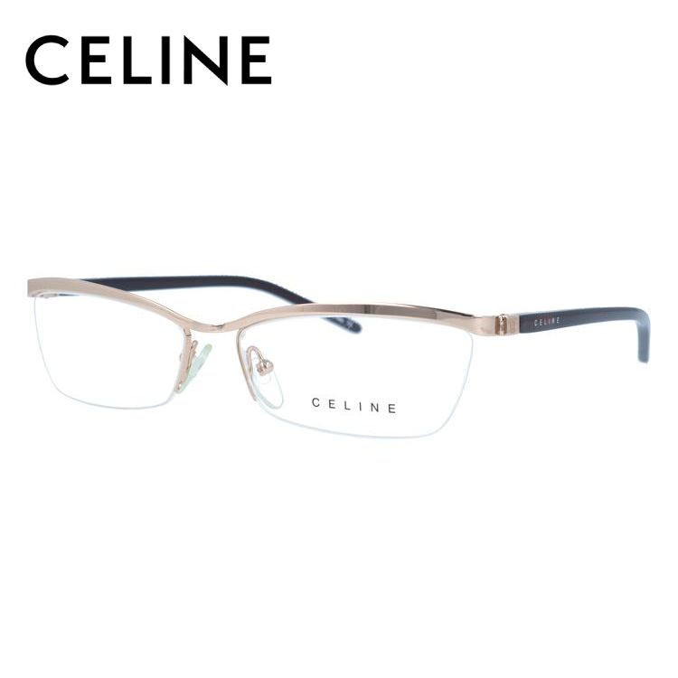 セリーヌ フレーム 伊達 度付き 度入り メガネ 眼鏡 CELINE VC1242M 55サイズ 0300 メンズ レディース メタル/スクエア プレゼント ギフト