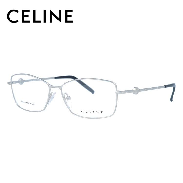 セリーヌ フレーム 伊達 度付き 度入り メガネ 眼鏡 CELINE VC1243S 53サイズ 0581 レディース スクエア プレゼント ギフト｜brand-sunglasshouse｜02