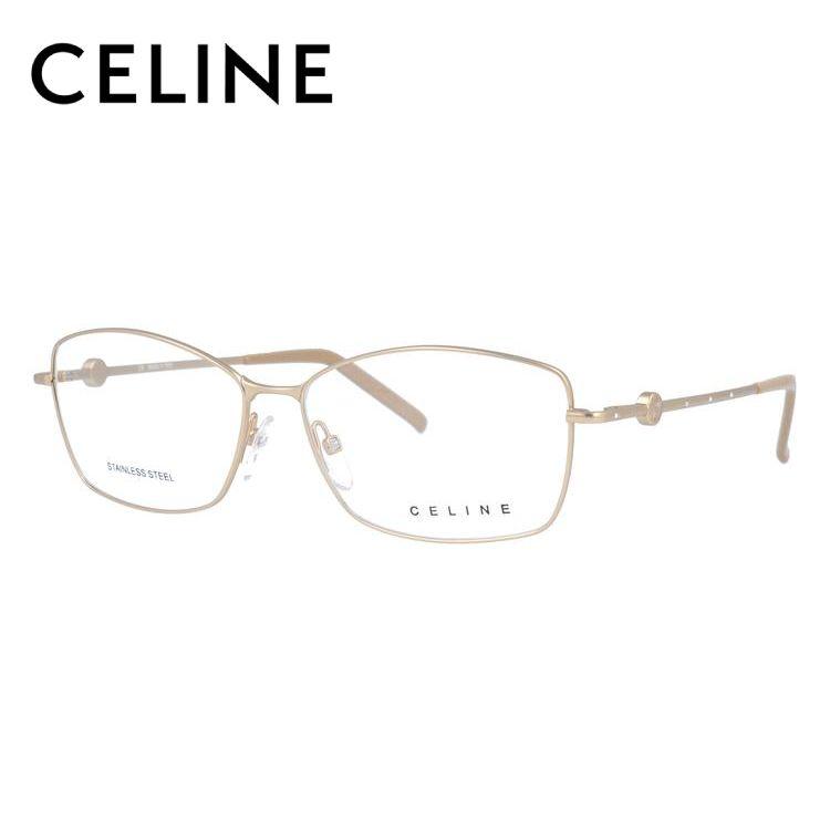 セリーヌ フレーム 伊達 度付き 度入り メガネ 眼鏡 CELINE VC1243S 55サイズ 0648 レディース スクエア プレゼント ギフト｜brand-sunglasshouse｜02