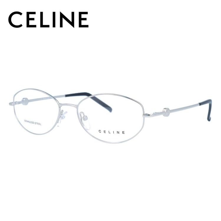 セリーヌ フレーム 伊達 度付き 度入り メガネ 眼鏡 CELINE VC1244 52サイズ 0579 レディース ラウンド プレゼント ギフト