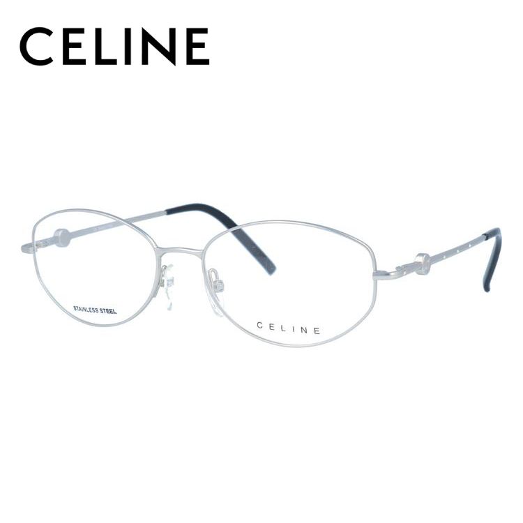 セリーヌ フレーム 伊達 度付き 度入り メガネ 眼鏡 CELINE VC1244S 54サイズ 0581 レディース ラウンド プレゼント ギフト｜brand-sunglasshouse｜02
