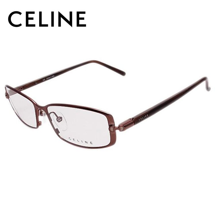 セリーヌ フレーム 伊達 度付き 度入り メガネ 眼鏡 CELINE VC1362M 52サイズ 08F4 レディース スクエア プレゼント ギフト