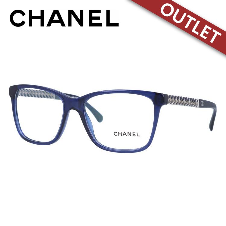 訳あり アウトレット シャネル メガネフレーム レギュラーフィット CHANEL CH3302 C503 54