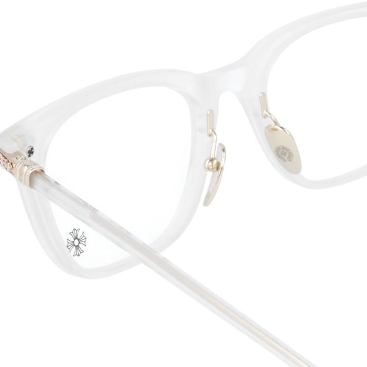 CHROME HEARTS（クロムハーツ） メガネ フレーム 伊達 度付き 度入り