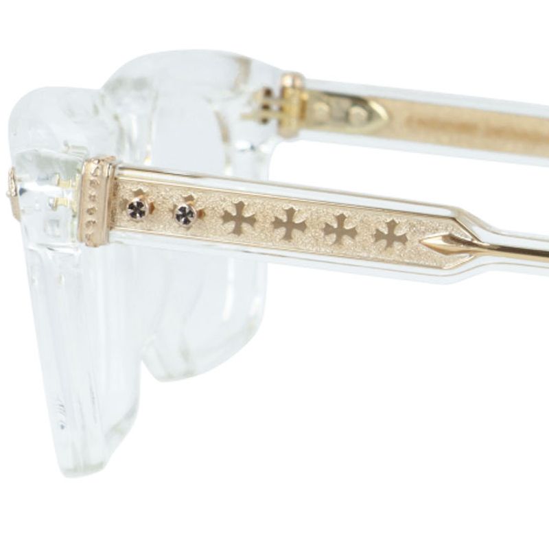 CHROME HEARTS（クロムハーツ） メガネフレーム 伊達メガネ 度付き 度