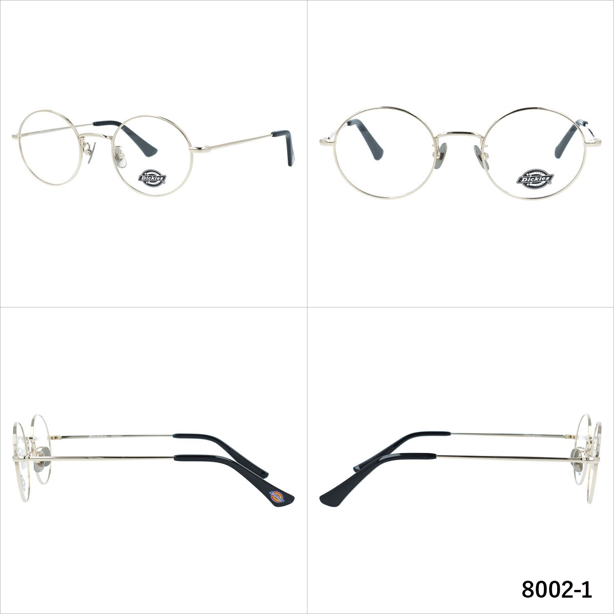 Dickies（ディッキーズ） メガネ フレーム 伊達 度付き 度入り 老眼鏡