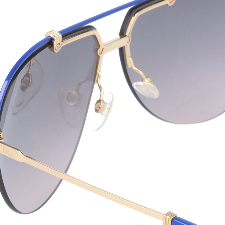 Dior 赤 ラウンド型 サングラス Christian Dior クリスチャン・ディオール サングラス DIOR