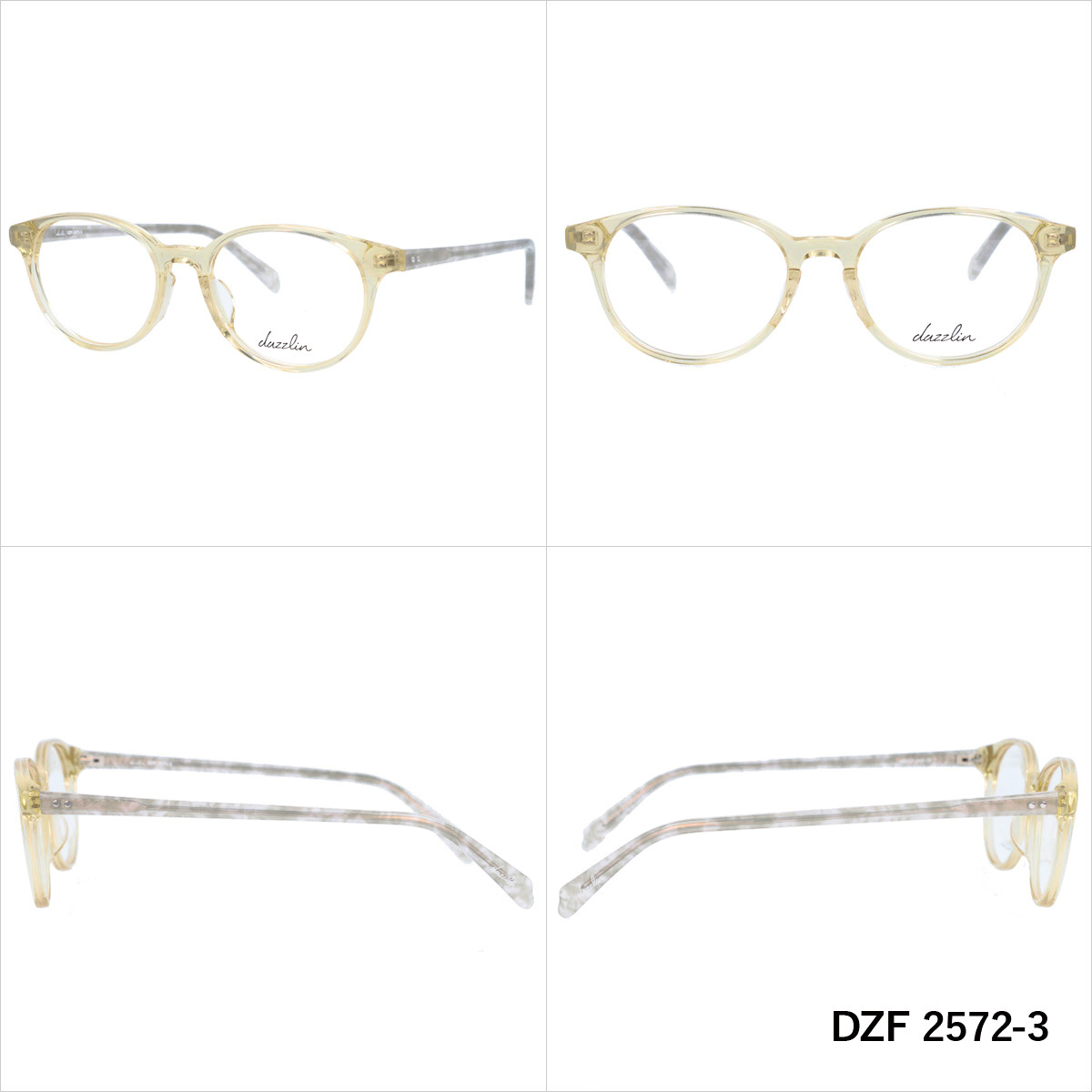 dazzlin（ダズリン） メガネフレーム アジアンフィット dazzlin DZF