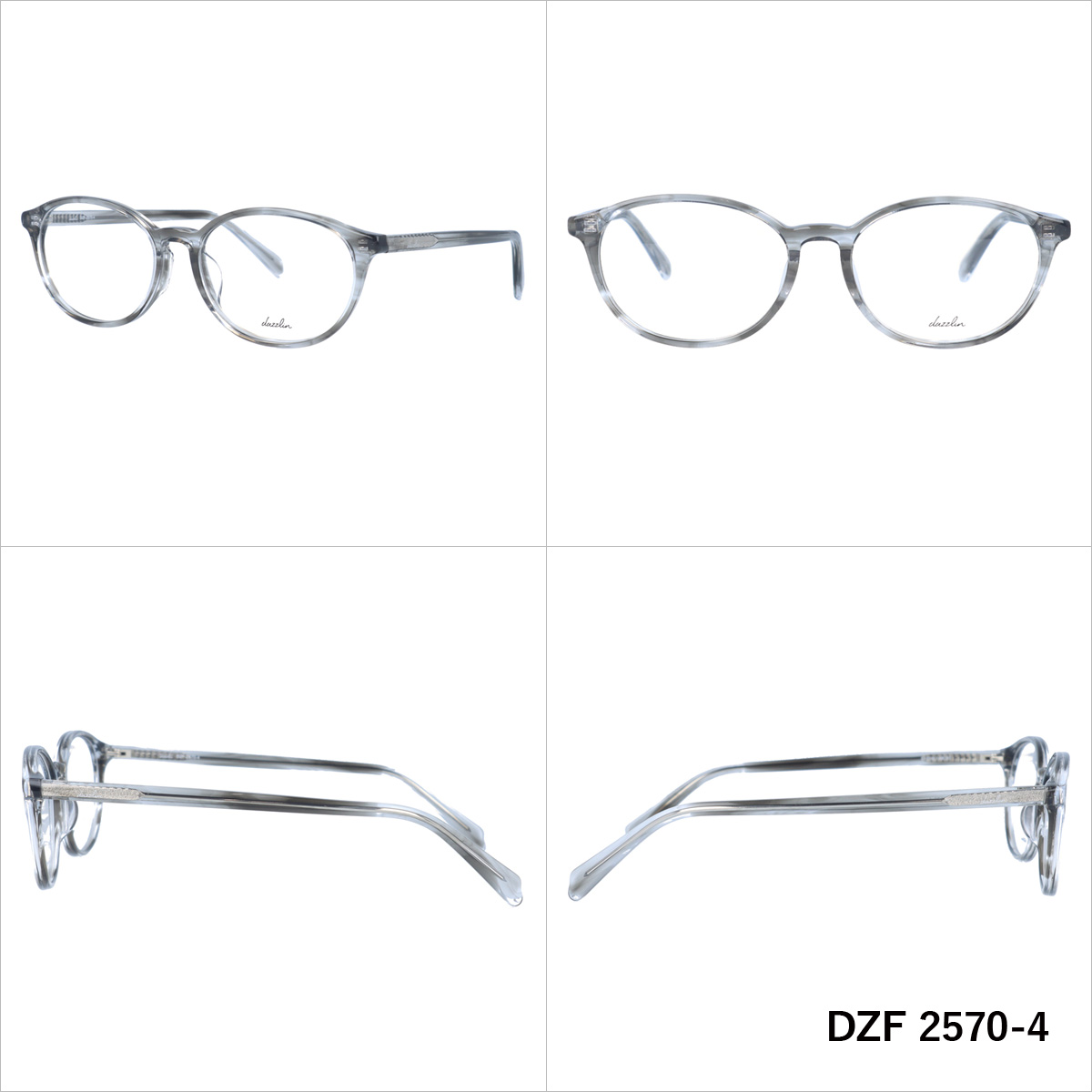 dazzlin ダズリン メガネフレーム DZF 1539 50 プレゼント