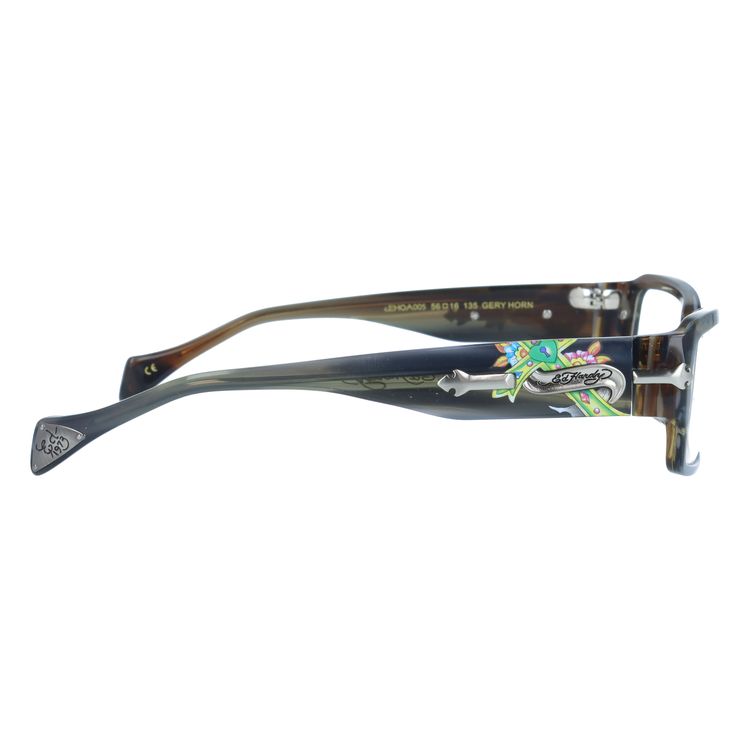 Ed Hardy（エド・ハーディー） フレーム 伊達 度付き 度入り メガネ