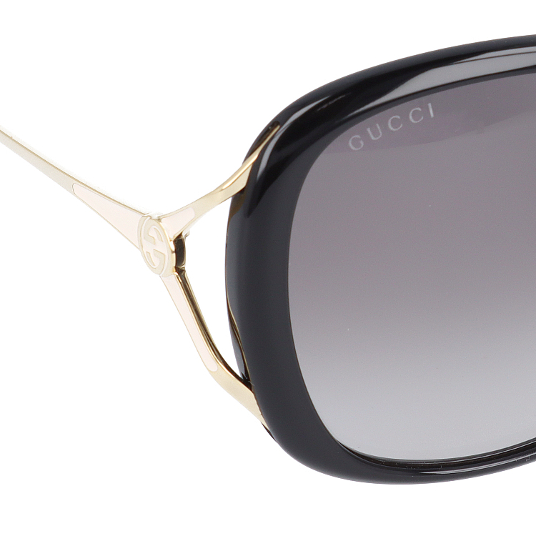 GUCCI グッチ サングラス GG0076SK インターロッキング ゴールド