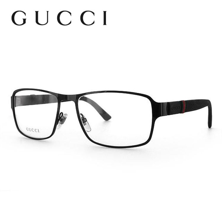 グッチ GUCCI 伊達メガネ 度付き 度入り メガネ 眼鏡 GG2271 M56 56 ブラック レギュラーフィット メンズ レディース プレゼント ギフト