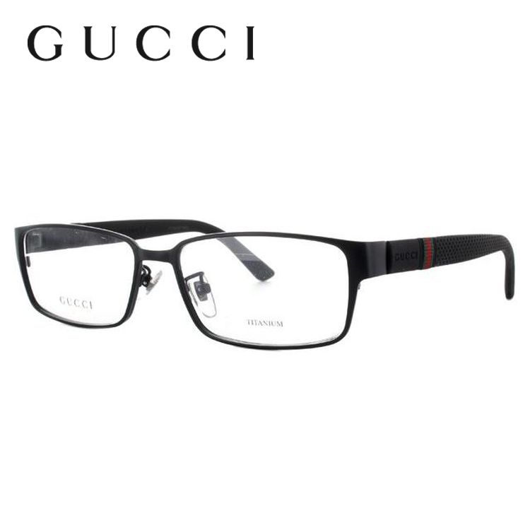 グッチ GUCCI 伊達メガネ 度付き 度入り メガネ 眼鏡 GG9699F M7A 56 マットブラック アジアンフィット メンズ レディース プレゼント ギフト