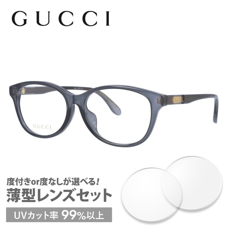 グッチ GUCCI メガネ 眼鏡 フレーム 度付き 度入り 伊達 アジアンフィット GG0795OK 001 53 プレゼント ギフト｜brand-sunglasshouse｜03