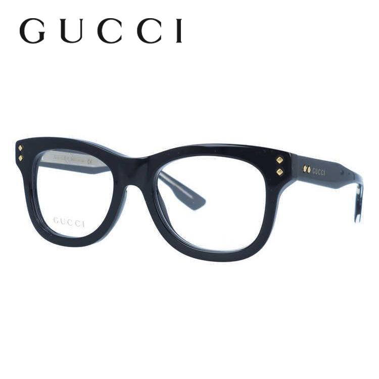グッチ GUCCI メガネ 眼鏡 フレーム 度付き 度入り 伊達 レギュラーフィット GG1086O 001 51 イタリア製 プレゼント ギフト
