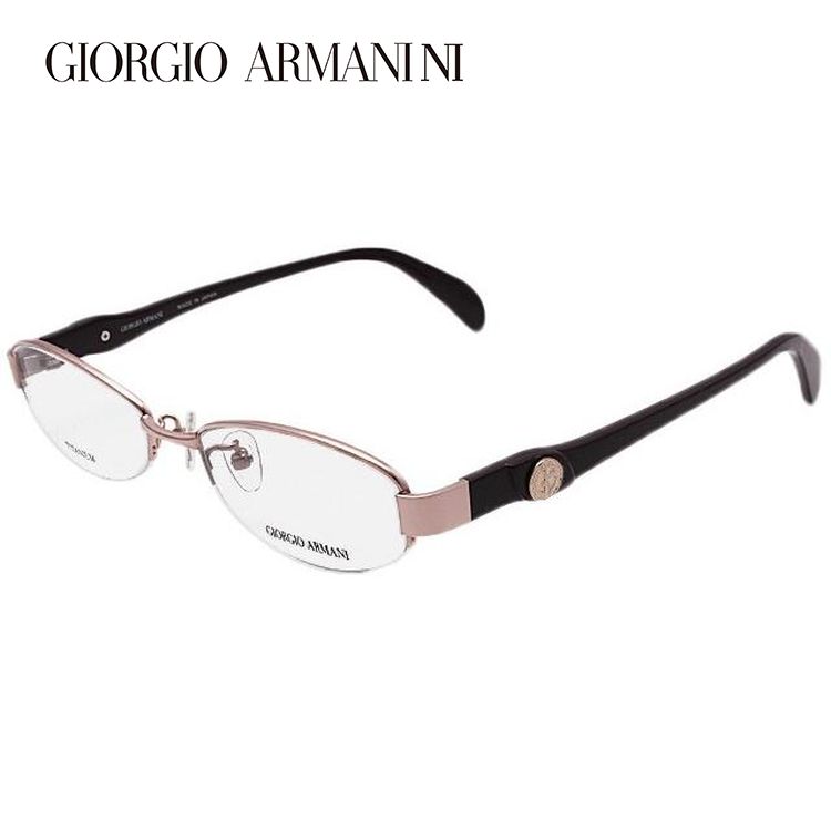 ジョルジオ アルマーニ フレーム 伊達 度付き 度入り メガネ 眼鏡 GA2671J B2E 52サイズ GIORGIO ARMANI チタン/ハーフリム/スクエア メンズ レディース