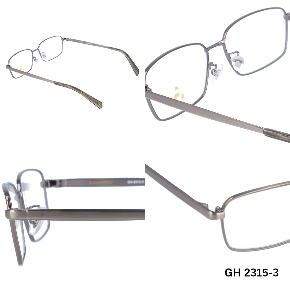 No.1299+メガネ　グラス ハウス【度数入り込み価格】 GLASSHOUSE（グラスハウス） メガネ フレーム 伊達メガネ 度付き 度