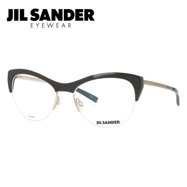 ジルサンダー JIL SANDER 眼鏡 J2010-B 54サイズ 調整可能ノーズパッド プレゼン...