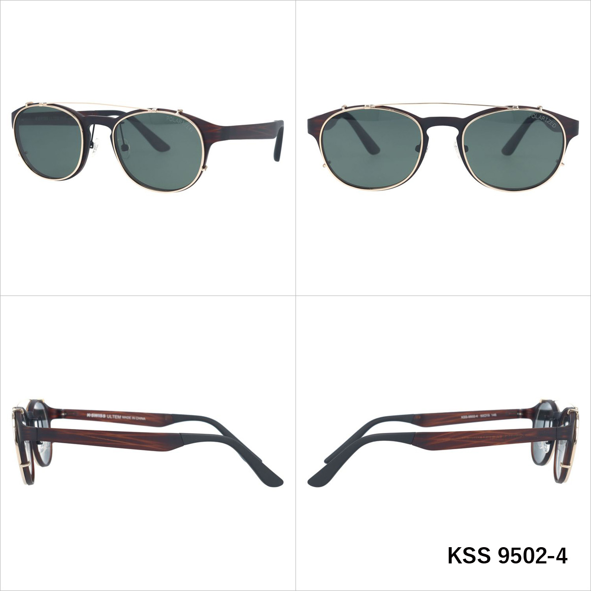 K-SWISS（ケースイス） 偏光 サングラス カラーレンズ K-SWISS KSS