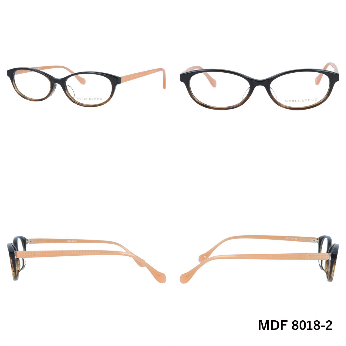 MERCURYDUO（マーキュリーデュオ） メガネ 眼鏡 フレーム 度付き 度