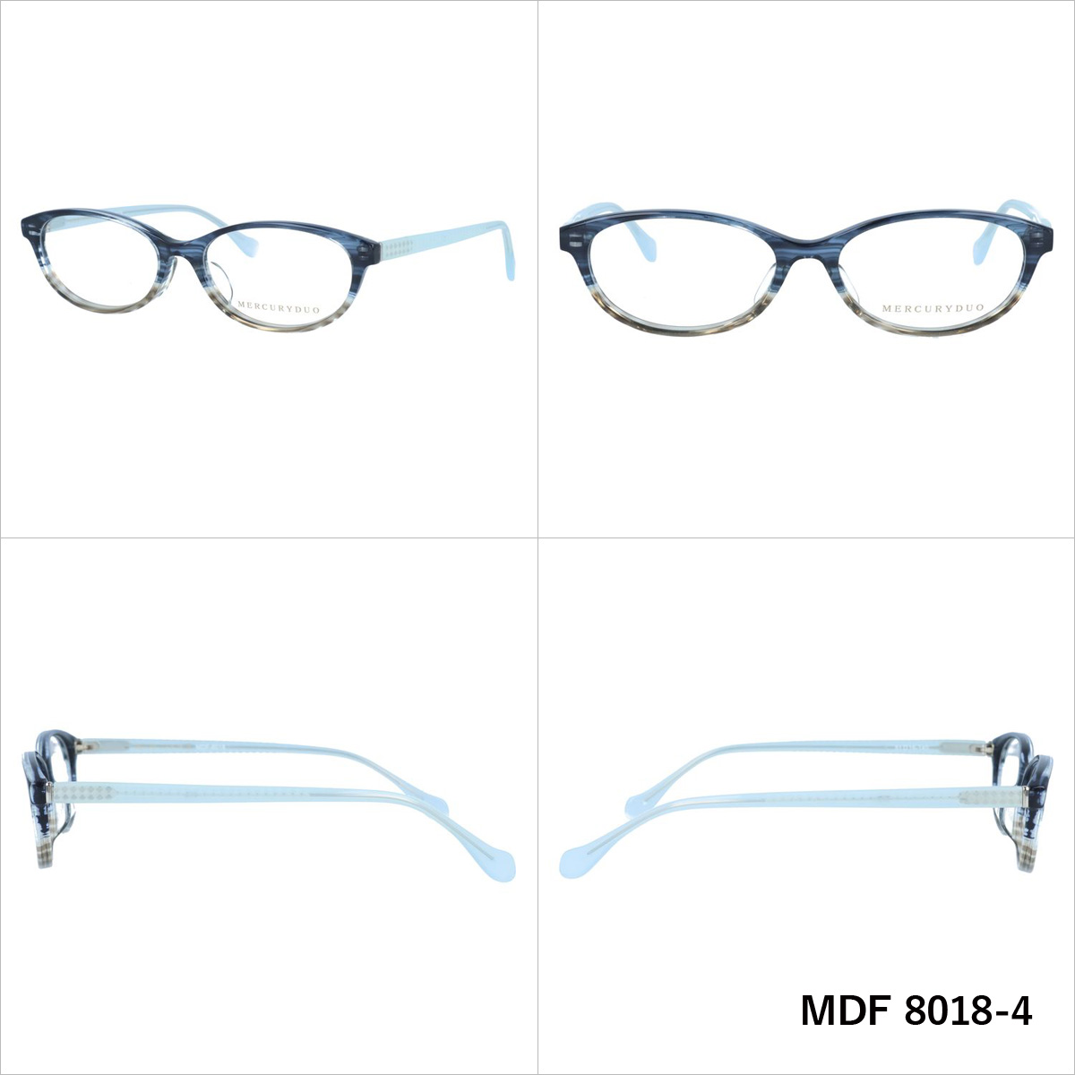MERCURYDUO（マーキュリーデュオ） メガネ 眼鏡 フレーム 度付き 度
