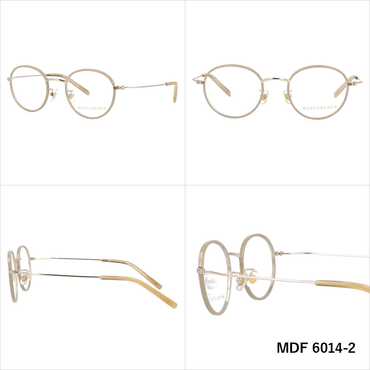 MERCURYDUO（マーキュリーデュオ） メガネ 眼鏡 フレーム 度付き 度