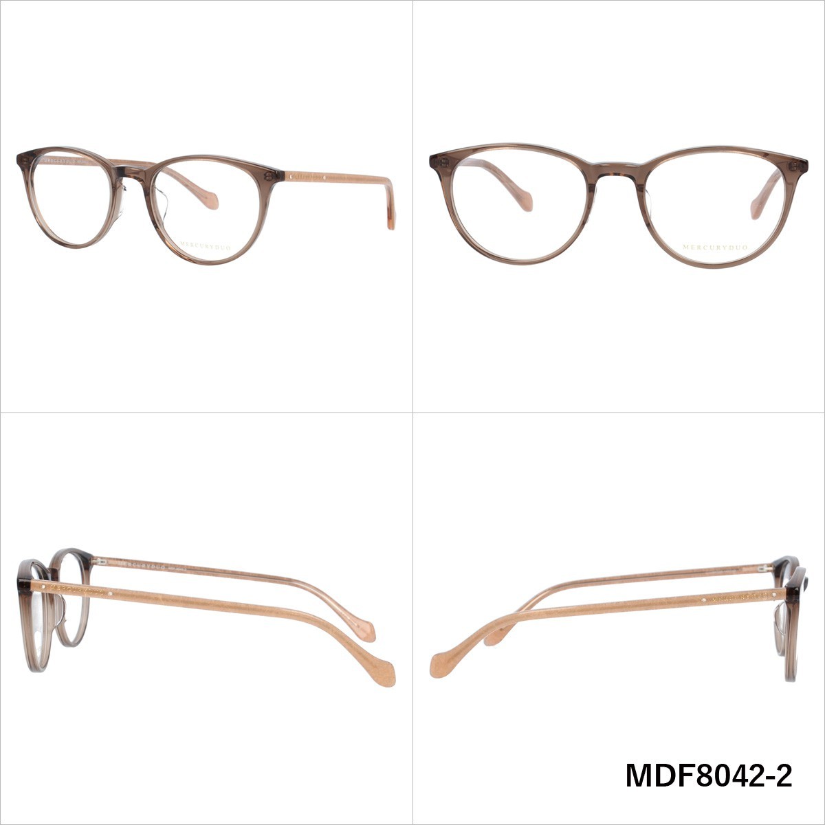 MERCURYDUO（マーキュリーデュオ） メガネ 眼鏡 フレーム 度付き 度