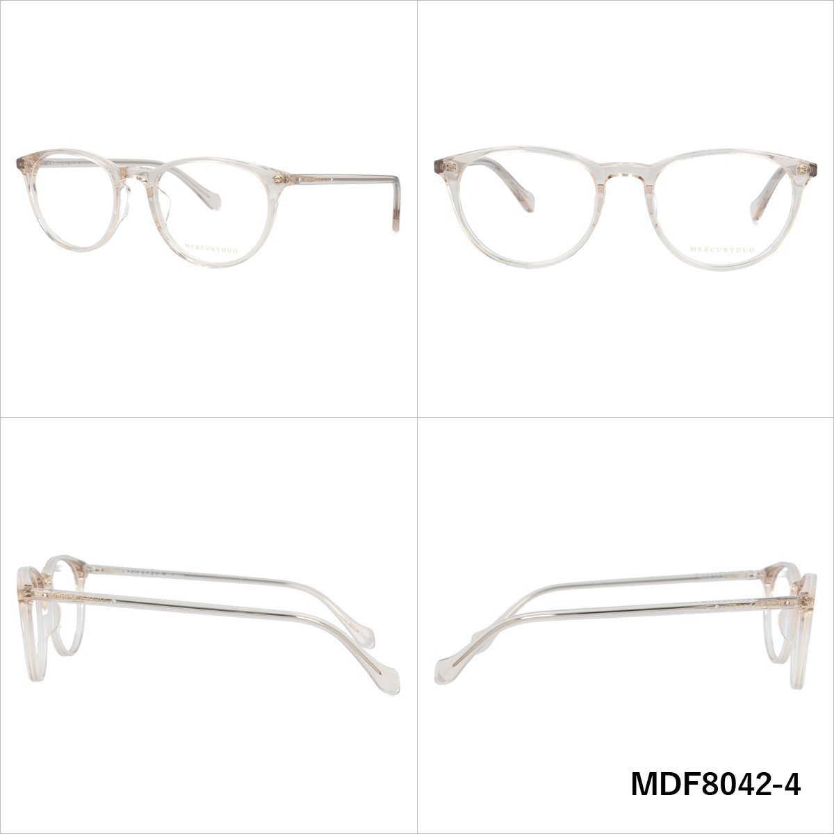 MERCURYDUO（マーキュリーデュオ） メガネ 眼鏡 フレーム 度付き 度