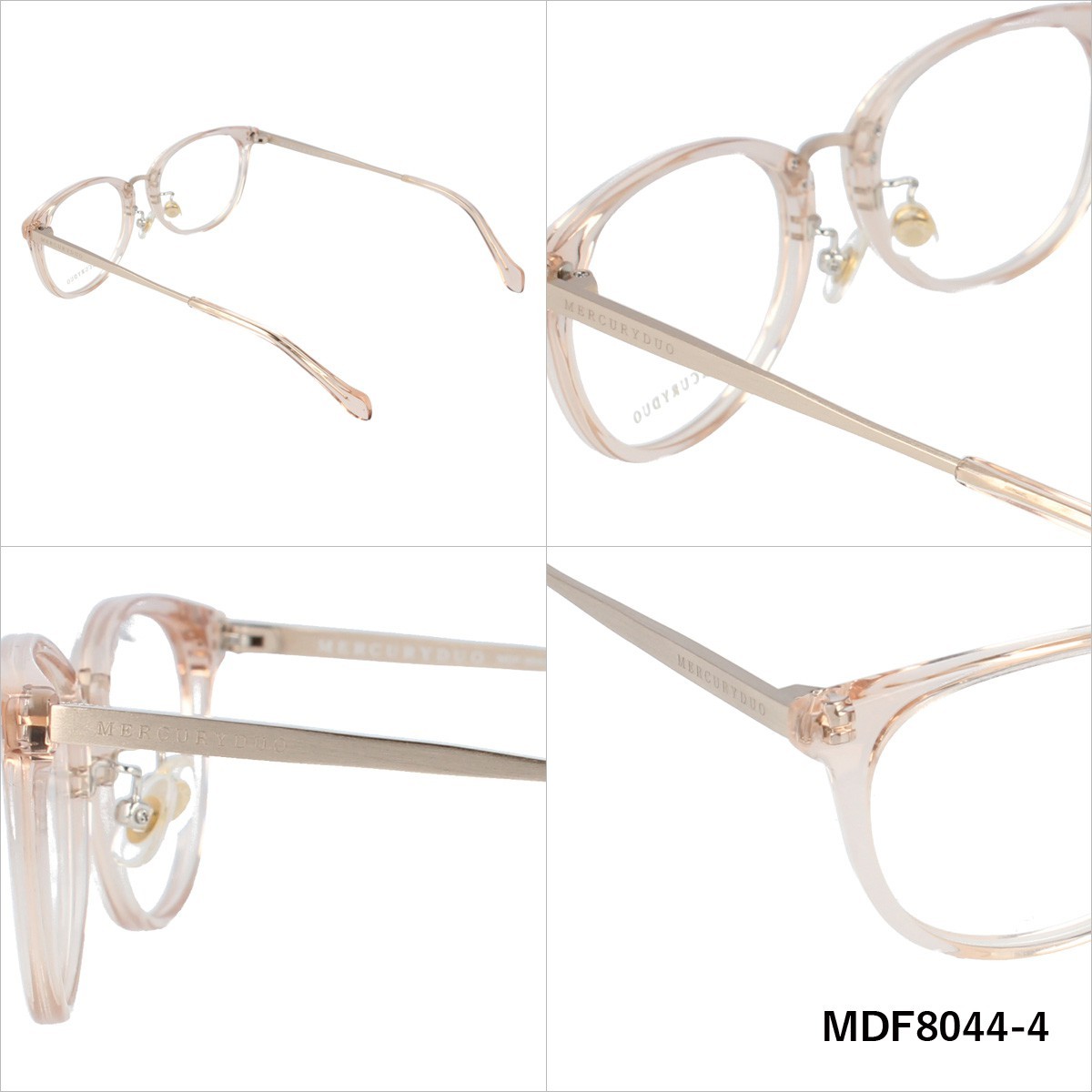 MERCURYDUO（マーキュリーデュオ） メガネ 眼鏡 フレーム 度付き 度