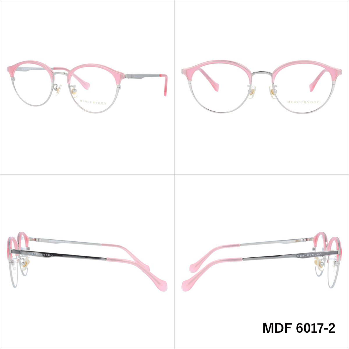 MERCURYDUO マーキュリーデュオ メガネ 眼鏡 フレーム 度付き 度