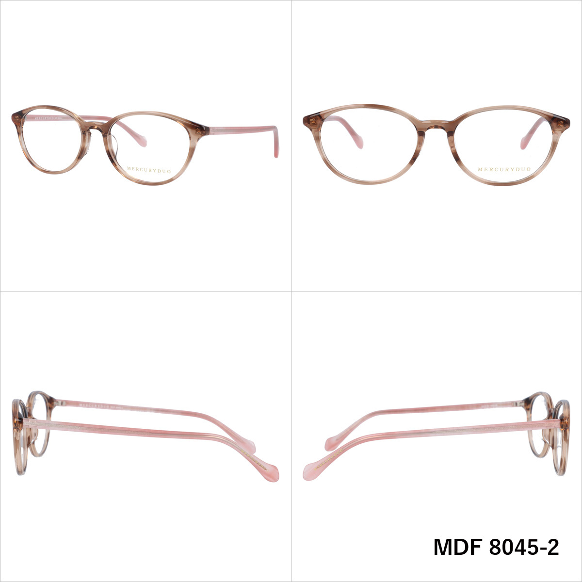 ピンク マーキュリーデュオ 52 サングラスハウス 通販 Paypayモール メガネフレーム アジアンフィット Mercuryduo Mdf8045 全4カラー シェイプ Ontherun Com