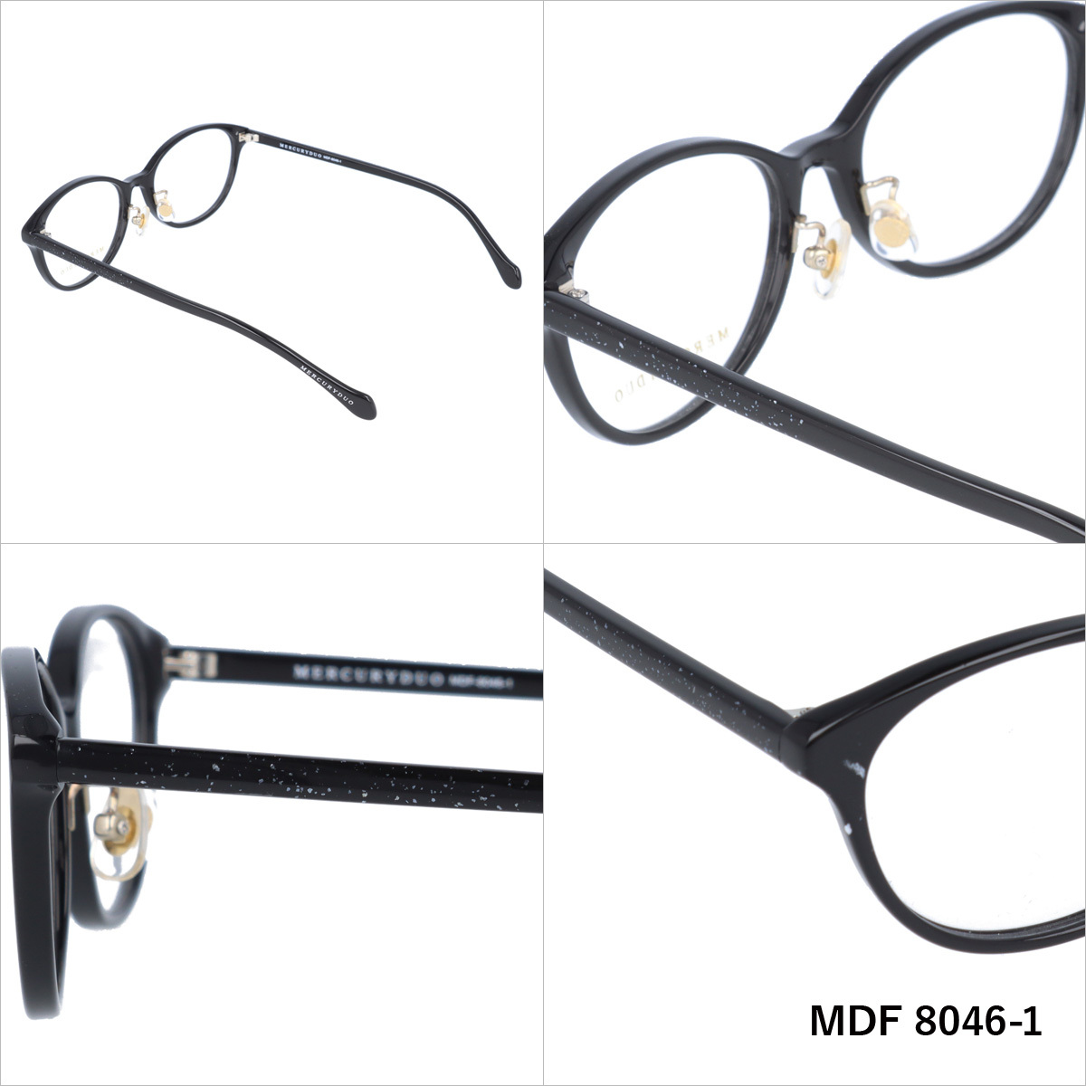 MERCURY DUO マーキュリーデュオ MDF2017-1 Eyeglass ブラウン MERCURYDUO マーキュリーデュオ サングラス アジアンフィット