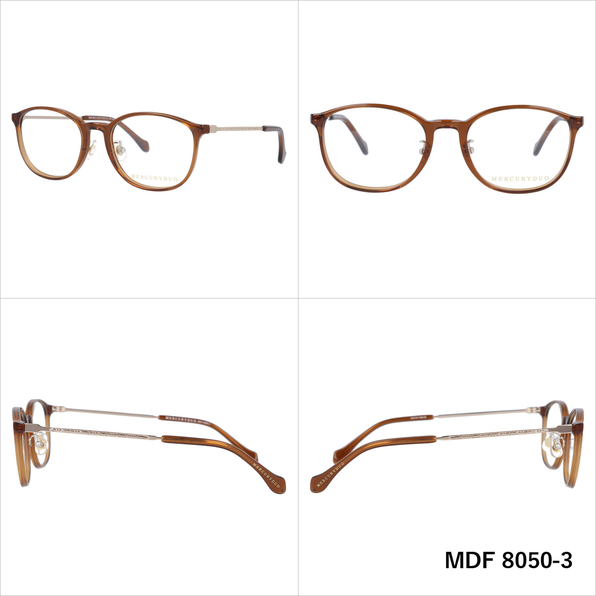 MERCURYDUO（マーキュリーデュオ） メガネ 眼鏡 フレーム 度付き 度