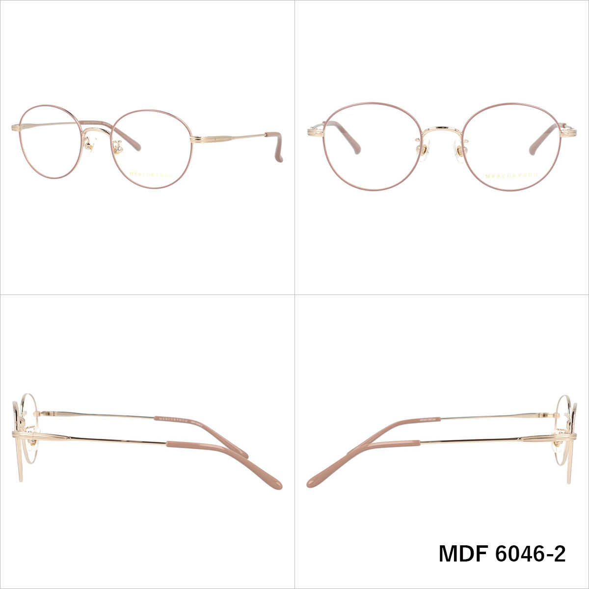 No.2612-メガネ マーキュリーデュオ【フレームのみ価格】の通販