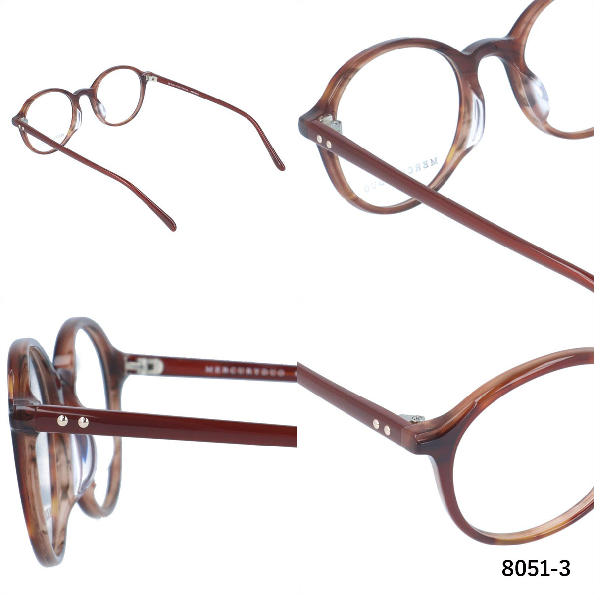 MERCURYDUO（マーキュリーデュオ） メガネ フレーム 伊達 度付き 度