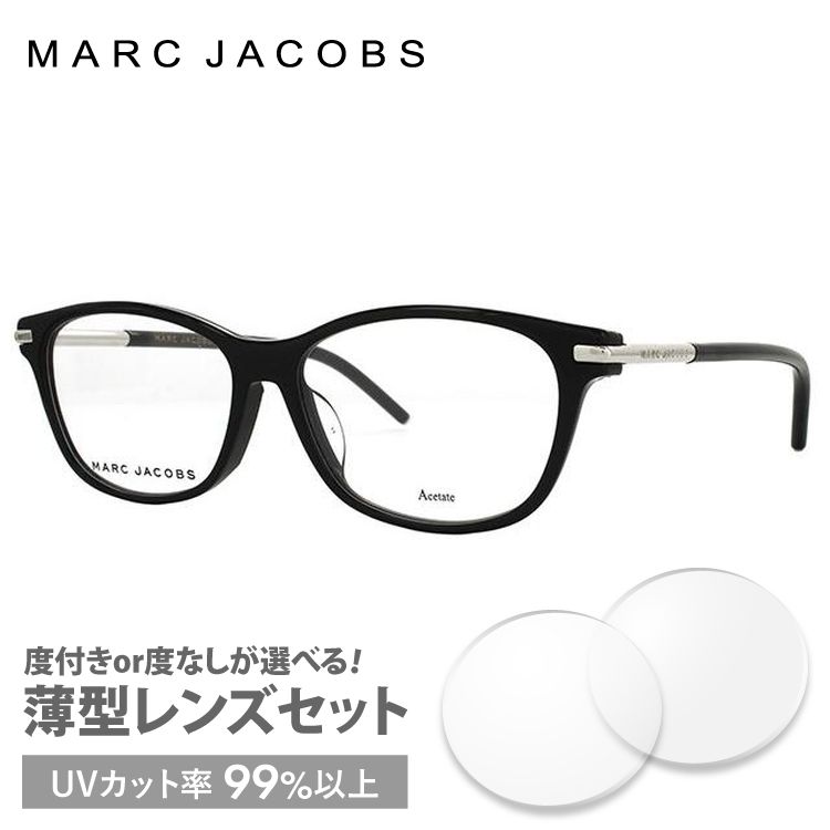 マークジェイコブス メガネ フレーム 伊達 度付き 度入り 眼鏡 アジアンフィット MARC JACOBS MARC89F CSA 53 プレゼント ギフト