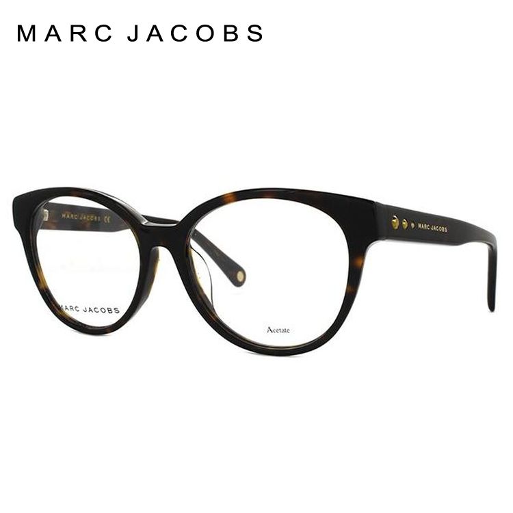 マークジェイコブス メガネ フレーム 伊達 度付き 度入り 眼鏡 アジアンフィット MARC JACOBS MARC98F 086 52 プレゼント ギフト