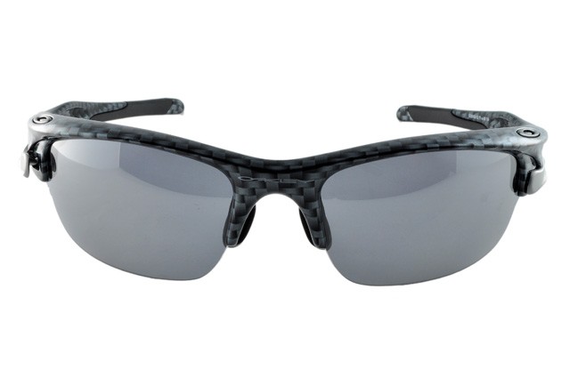 美品✨OAKLEY カーボンシルバー　サングラス　FAST JACKET OAKLEY（オークリー） サングラス 国内正規品 野球 ゴルフ ランニング