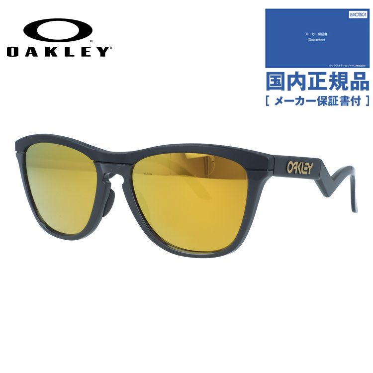 の*け様 値下げ！Oakley Frogskins Hybrid サングラスサ Frogskins™ Hybrid Prizm Grey Lenses, Matte Black Frame Sunglasses