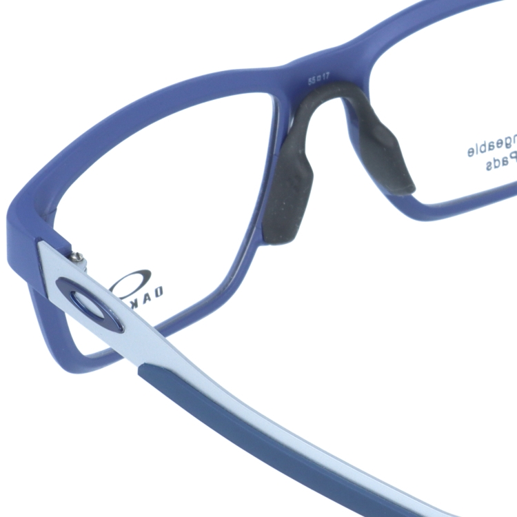 オークリー メガネ フレーム 国内正規品 伊達メガネ 老眼鏡 度付き ブルーライトカット メタリンク OAKLEY METALINK  OX8153-0455 55 眼鏡 めがね OX8153-04
