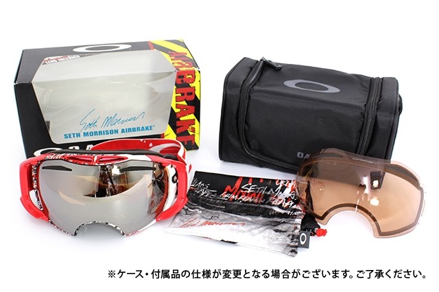 オークリー ゴーグル エアブレイク　セスモリソンシグネチャーモデル オークリー ゴーグル スノーゴーグル エアブレイク セス