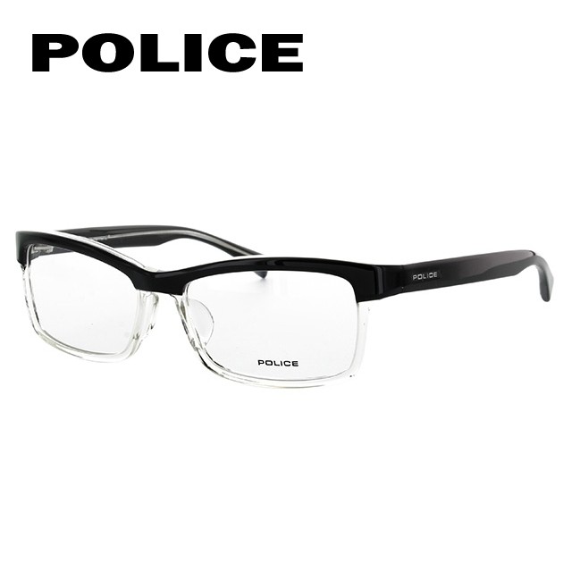 クリア㊫ 国内正規品 ポリス POLICE 眼鏡 V1905J 03KJ 54サイズ