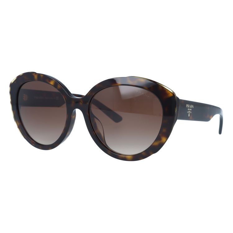 関税込【Prada】Women's PR 02YSF Asian Fit サングラス国内発送 PR 02YSF Asian Fit サングラス ブラック | SmartBuyGlasses JP