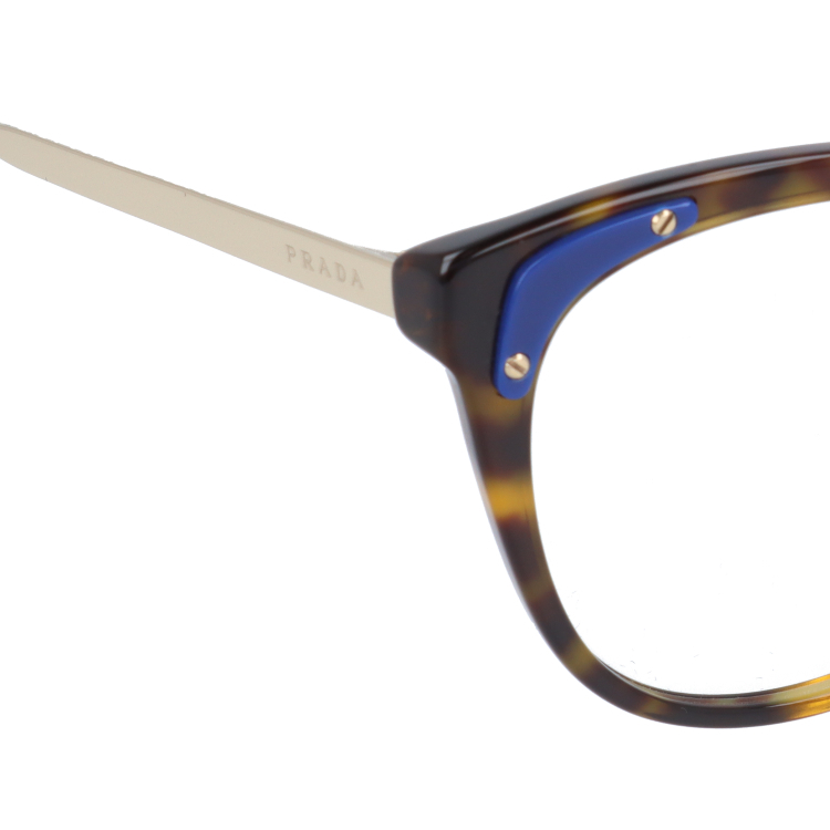 プラダ メガネ フレーム 国内正規品 伊達メガネ 老眼鏡 度付き ブルー