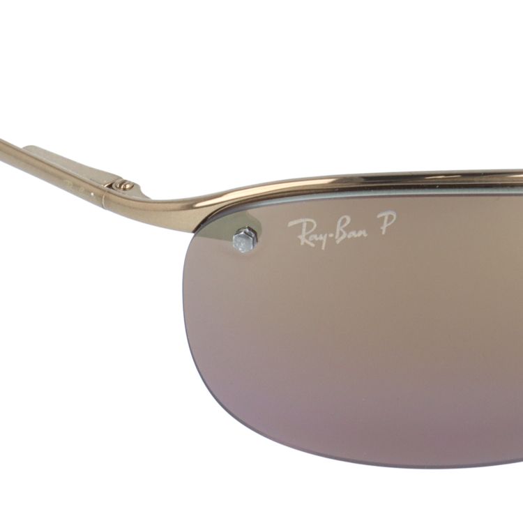 レイバン 偏光 サングラス メンズ レディース ray-ban RB3542 197/6B 63 レギュラーフィット スクエア CHROMANCE クロマンス ミラー RayBan 海外正規品｜brand-sunglasshouse｜09